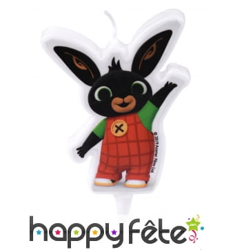 Bougie Bing pour anniversaire, 8,5 cm