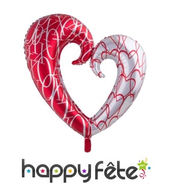 Ballon coeur original de 110cm