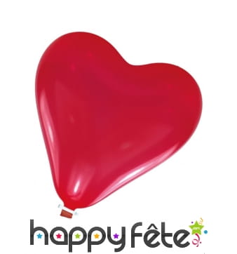 Ballon coeur rouge de 61 cm