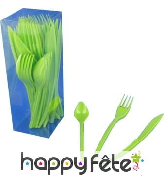 Boîte de 30 couverts anis