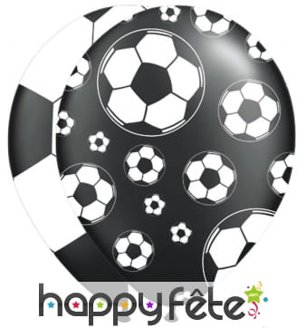 Ballon de baudruche imprimé ballons de foot