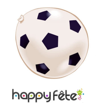 Ballon de baudruche motifs football