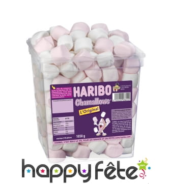 Boite de chamallows, Haribo