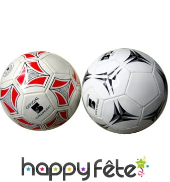 Ballon de foot en simili cuir