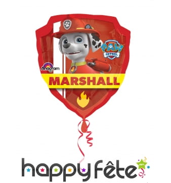 Ballon de Marcus et Chase recto verso, 68 cm