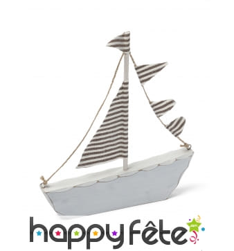 Bâteau de Marin en bois de 20cm