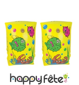 Brassards de natation poissons pour enfant