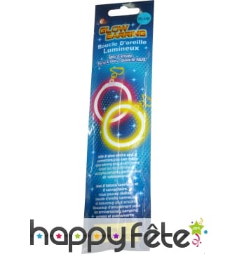 Boucles d'oreilles/pendentif lumineux