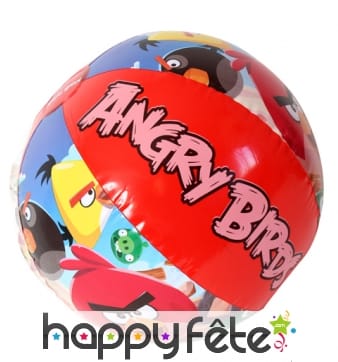 Ballon de plage angry birds