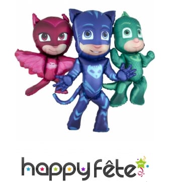 Ballon des personnages de Pyjamasques, 127cm