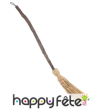 Balai de sorcière de 90cm taille enfant
