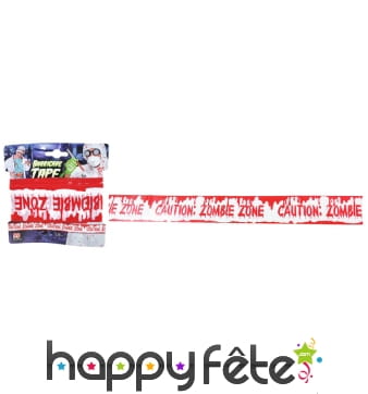 Bande de sécurité zone zombie