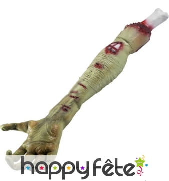 Bras de zombie coupé en latex