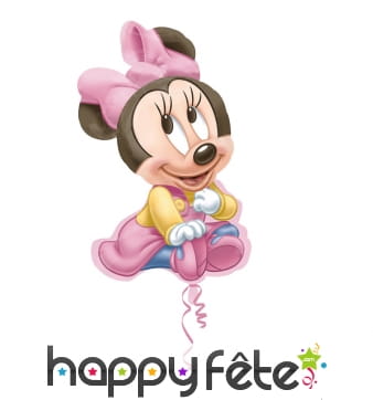 Ballon en forme de bébé Minnie Mouse