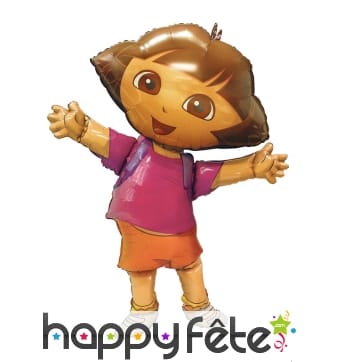 Ballon en forme de dora l'exploratrice