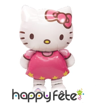 Ballon en forme de Hello Kitty