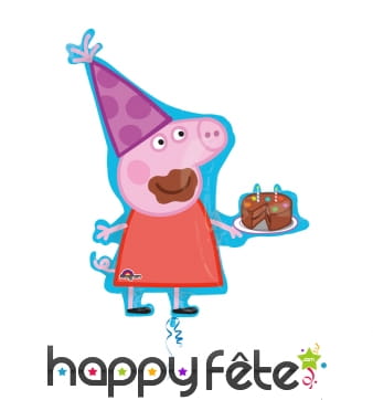 Ballon en forme de Peppa pig