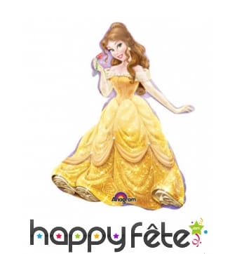 Ballon en forme de princesse Belle de 33cm