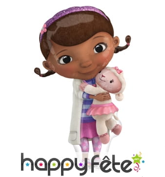 Ballon en forme du docteur la peluche