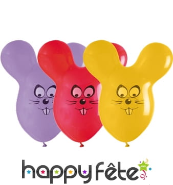 Ballons en forme de souris