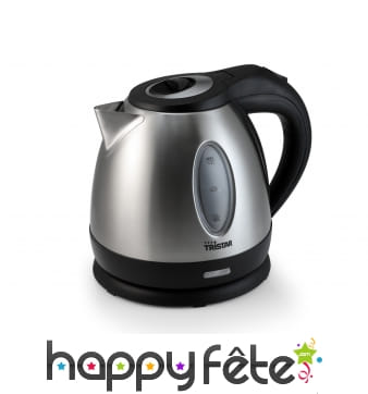 Bouilloire en inox de 1,2 litres