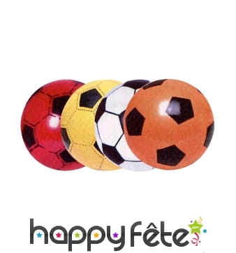 Ballon football à gonfler de 10 cm