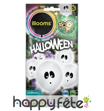 Ballons fantômes lumineux