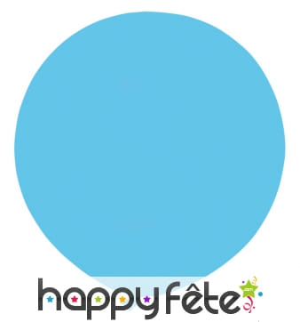 Ballon g&eacute;ant bleu lagon de 64cm