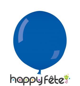 Ballon géant bleu moyen de 64cm