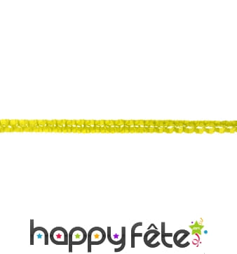 Boa guirlande jaune mini par 2