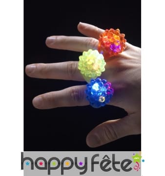 Bague gelée lumineuse
