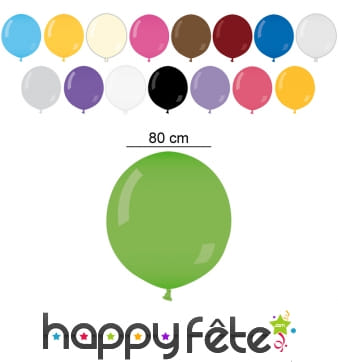 Ballon géant rond de 80 cm