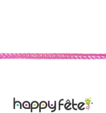 Boa guirlande rose mini par 2