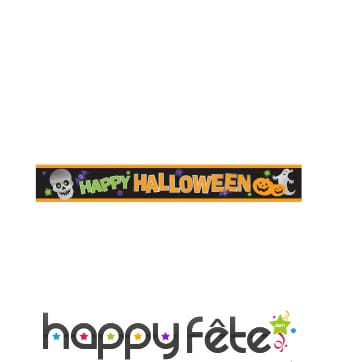 Banderole Happy Halloween de 270cm