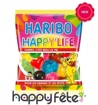 Bonbons Haribo Happy Life, 40g