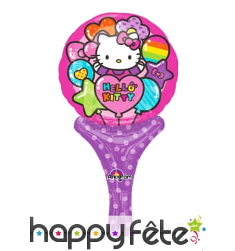 Ballon hello kitty de 15 x 30cm