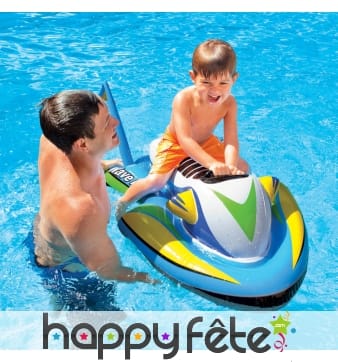 Bouée Jet ski gonflable pour enfant