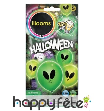 Ballons led alien