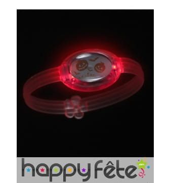 Bracelet lumineux rouge