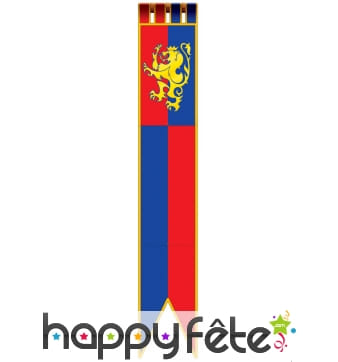 Bannière médiévale à suspendre