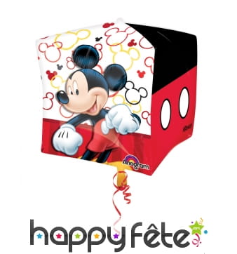 Ballon Mickey carré à gonfler