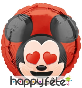 Ballon Mickey Mouse émoticone de 43cm