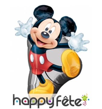 Ballon Mickey Mouse party, 55 x 78 cm