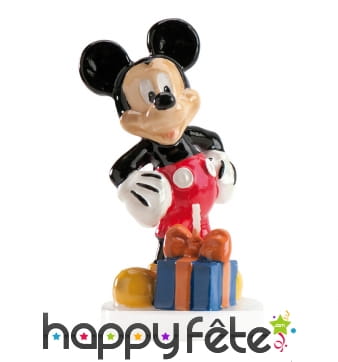 Bougie Mickey Mouse de 9cm