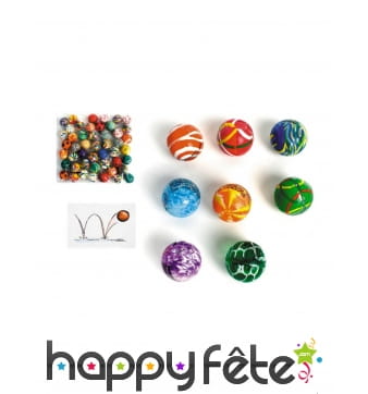 Balle magique rebondissante, 3 cm