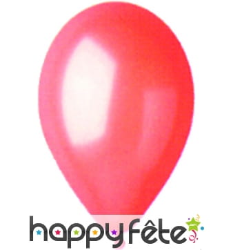 Ballons nacrés orange par 100