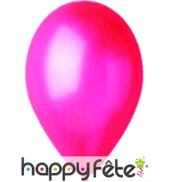 Ballons nacrés rouge par 100