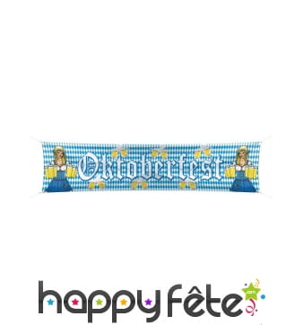 Bannière Oktoberfest de 180cm