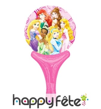 Ballon princesses Disney de 15 x 30cm