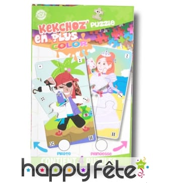 Boite puzzle dominos